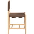Meridian Furniture Rawlins Brown Vegan Leather Dining Chair (Set of 2)