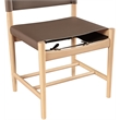 Meridian Furniture Rawlins Brown Vegan Leather Dining Chair (Set of 2)