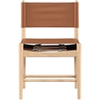 Meridian Furniture Rawlins Cognac Vegan Leather Dining Chair (Set of 2)
