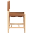 Meridian Furniture Rawlins Cognac Vegan Leather Dining Chair (Set of 2)