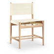 Meridian Furniture Rawlins Cream Vegan Leather Dining Chair (Set of 2)