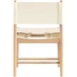 Meridian Furniture Rawlins Cream Vegan Leather Dining Chair (Set of 2)