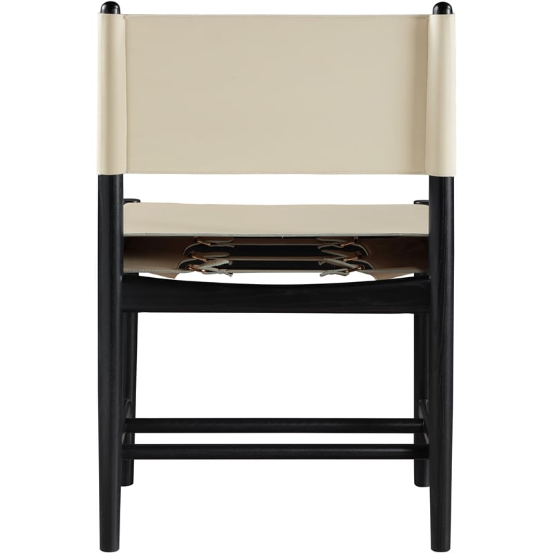 Meridian Furniture Rawlins Beige Vegan Leather Dining Chair (Set of 2)