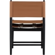 Meridian Furniture Rawlins Cognac Vegan Leather Dining Chair (Set of 2)