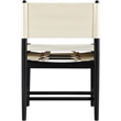 Meridian Furniture Rawlins Cream Vegan Leather Dining Chair (Set of 2)