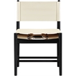 Meridian Furniture Rawlins Cream Vegan Leather Dining Chair (Set of 2)