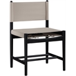 Meridian Furniture Rawlins Taupe Vegan Leather Dining Chair (Set of 2)