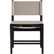 Meridian Furniture Rawlins Taupe Vegan Leather Dining Chair (Set of 2)