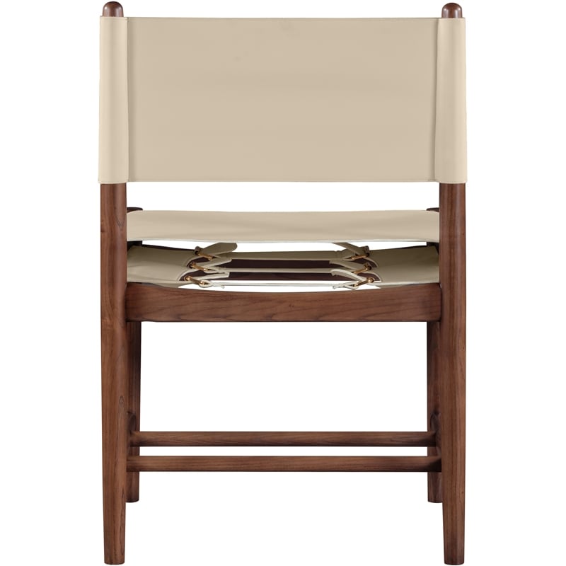 Meridian Furniture Rawlins Beige Vegan Leather Dining Chair (Set of 2)