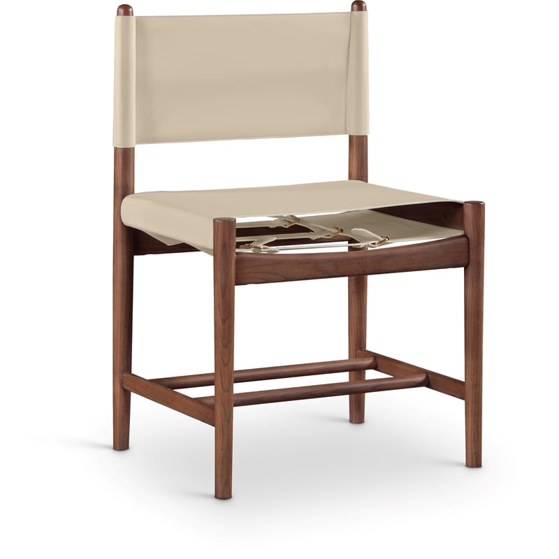 Meridian Furniture Rawlins Beige Vegan Leather Dining Chair (Set of 2)