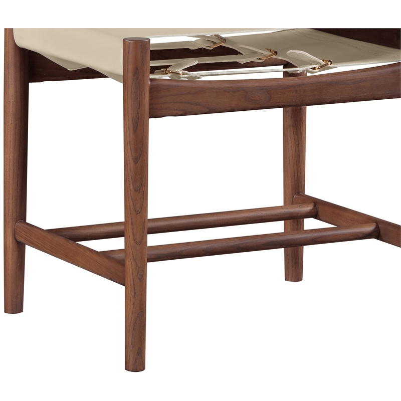 Meridian Furniture Rawlins Beige Vegan Leather Dining Chair (Set of 2)