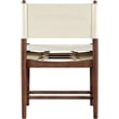Meridian Furniture Rawlins Cream Vegan Leather Dining Chair (Set of 2)