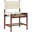 Meridian Furniture Rawlins Cream Vegan Leather Dining Chair (Set of 2)