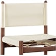 Meridian Furniture Rawlins Cream Vegan Leather Dining Chair (Set of 2)