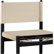 Meridian Furniture Rawlins Beige Vegan Leather Upholstered Counter Stool
