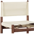 Meridian Furniture Rawlins Cream Vegan Leather Upholstered Counter Stool