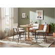 Meridian Furniture Viceroy Cream Fabric Upholstered Counter Stool (Set of 2)