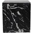 Meridian Furniture Pienza Black Marble End Table