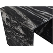 Meridian Furniture Pienza Black Marble End Table