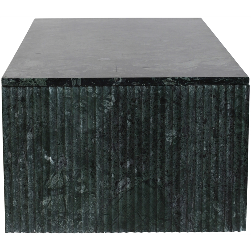 Meridian Furniture Pienza Green Marble Coffee Table