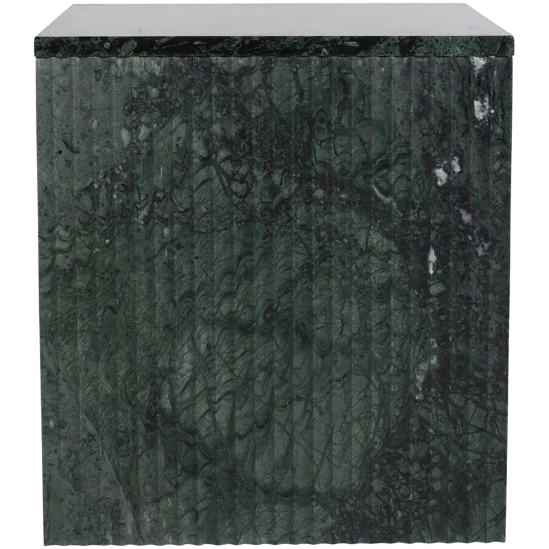 Meridian Furniture Pienza Green Marble End Table