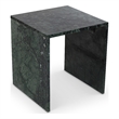 Meridian Furniture Pienza Green Marble End Table