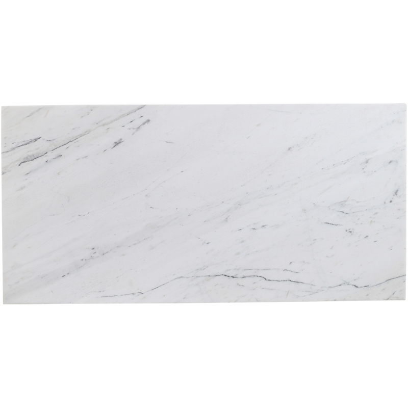 Meridian Furniture Pienza White Marble Coffee Table