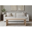 Meridian Furniture Pienza Beige Travertine Coffee Table