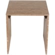 Meridian Furniture Pienza Beige Travertine End Table