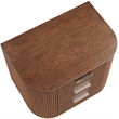 Meridian Furniture Astrid Brown Solid Wood And Oak Veneer Nightstand