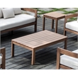 Meridian Furniture Newport Natural Acacia Wood Patio Coffee Table