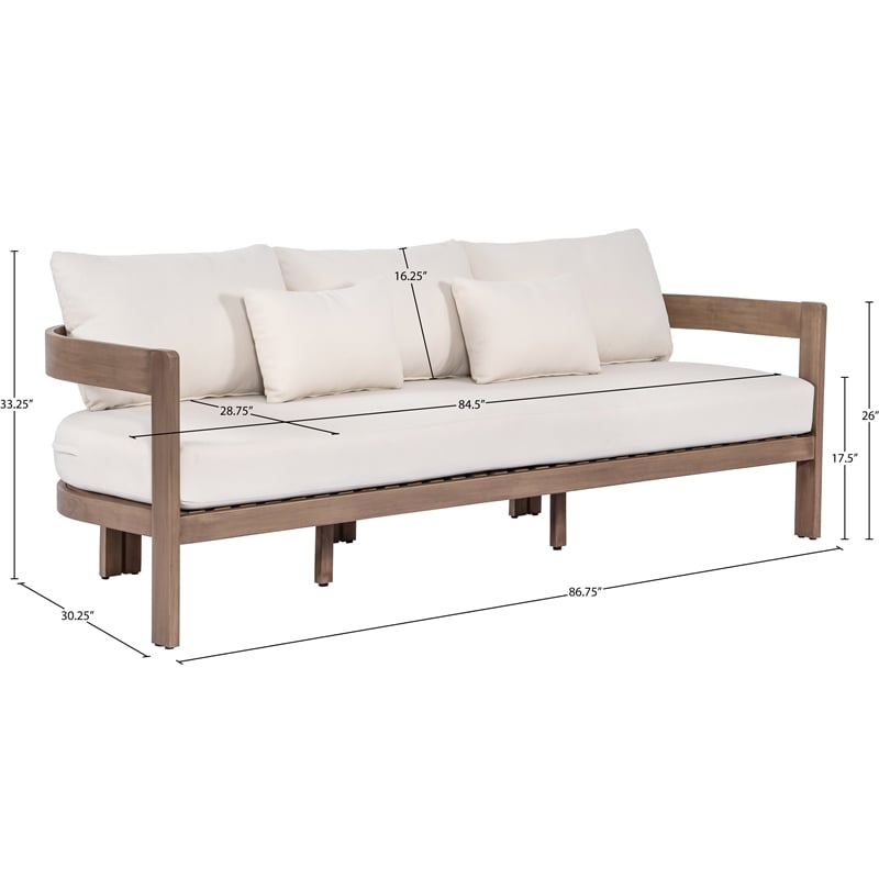 Meridian Furniture Newport 86.75