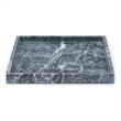 Meridian Furniture Barletta Green Square Marble Tray