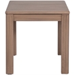 Meridian Furniture Newport Natural Acacia Wood Patio End Table