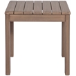 Meridian Furniture Newport Natural Acacia Wood Patio End Table