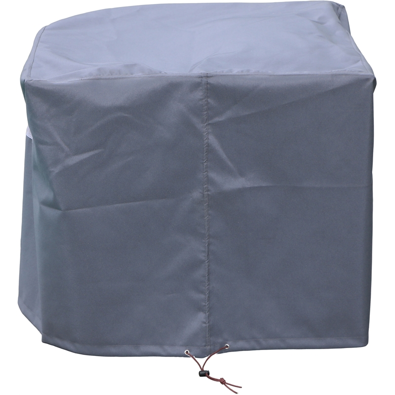 Meridian Furniture Newport Beige Water Resist Fabric Patio Chair w/ Cover