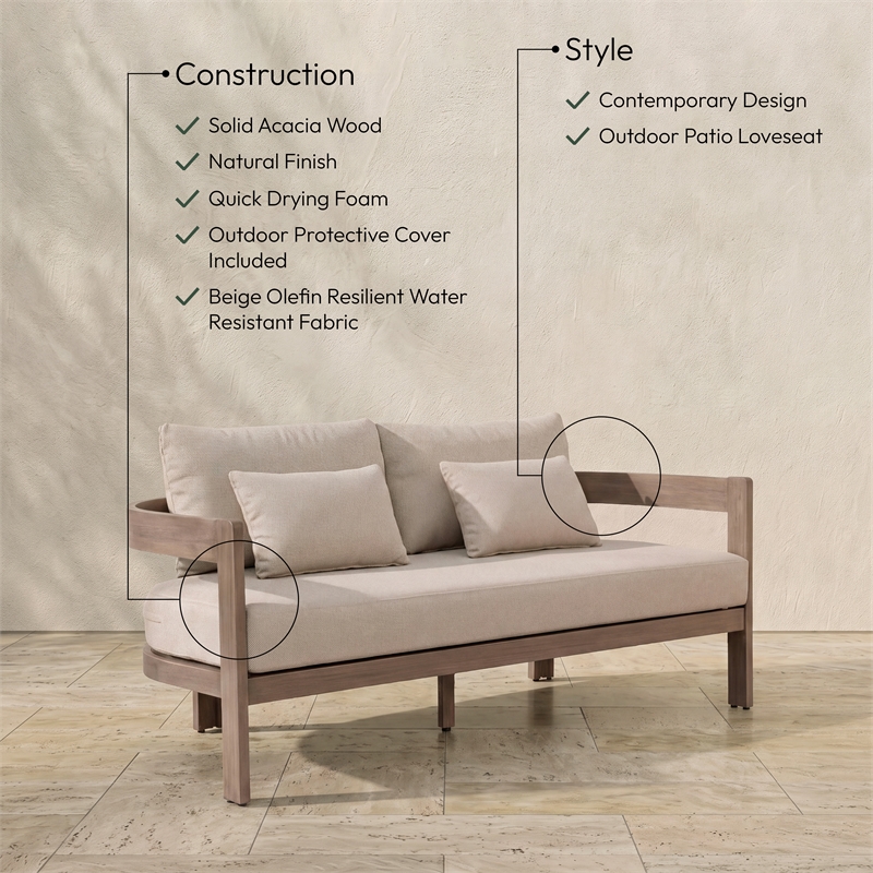 Meridian Furniture Newport 65