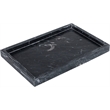 Meridian Furniture Barletta Black Rectangular Marble Tray