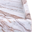 Meridian Furniture Barletta Brown Rectangular Marble Tray