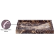 Meridian Furniture Barletta Cherry Rectangular Marble Tray
