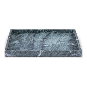 Meridian Furniture Barletta Green Rectangular Marble Tray