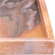 Meridian Furniture Barletta Pink Rectangular Marble Tray