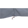 Meridian Furniture Newport Grey Water Resist Fabric Patio Lounge Chair w/ Cover