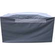 Meridian Furniture Newport Acacia Wood Patio Square Bar Table w/ Cover