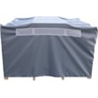 Meridian Furniture Newport Acacia Wood Patio Rectangle Bar Table w/ Cover