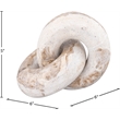 Meridian Furniture Knot Beige Marble Decorative Knot