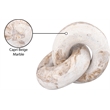 Meridian Furniture Knot Beige Marble Decorative Knot
