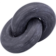 Meridian Furniture Knot Black Marble Decorative Knot