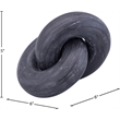 Meridian Furniture Knot Black Marble Decorative Knot