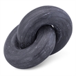 Meridian Furniture Knot Black Marble Decorative Knot